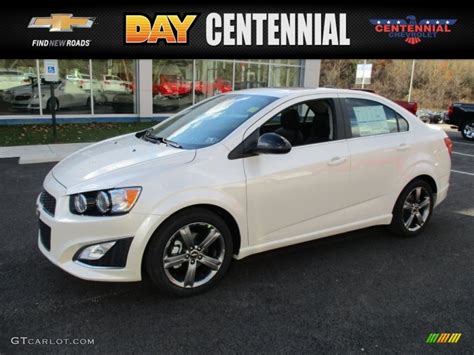 2016 White Diamond Tricoat Chevrolet Sonic RS Sedan 108286993 Photo