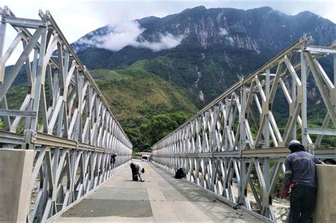 Mtc Realiza Trabajos Finales En El Puente Modular Del Sector Pan De