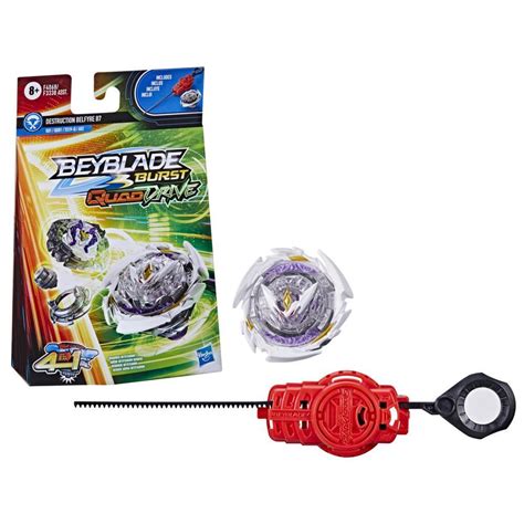 Beyblade Burst QuadDrive Destruction Belfyre B7 Spinning Top Starter ...