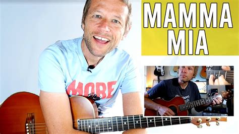 Mamma Mia Guitar Lesson ABBA YouTube