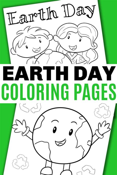 Earth Day Coloring Pages Life Is Sweeter By Design