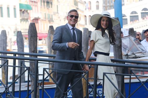 Photo George Clooney Et Sa Femme Amal Clooney N E Amal Alamuddin