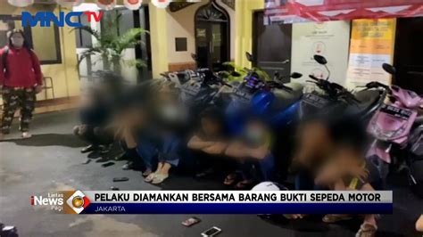 Pelaku Balap Liar Di Kawasan Patal Senayan Ditangkap Polisi