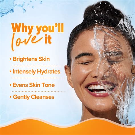 vitamin  face wash  brightens cleanses skin  aqualogica