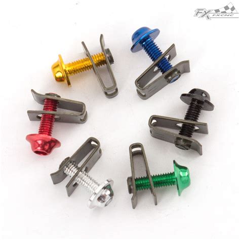 Pc M Mm Motorcycle Fairing Body Bolt Screw Spire Speed Fastener