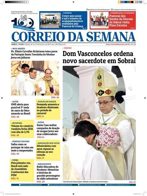 Calam O Jornal Correio Da Semana N Grafica