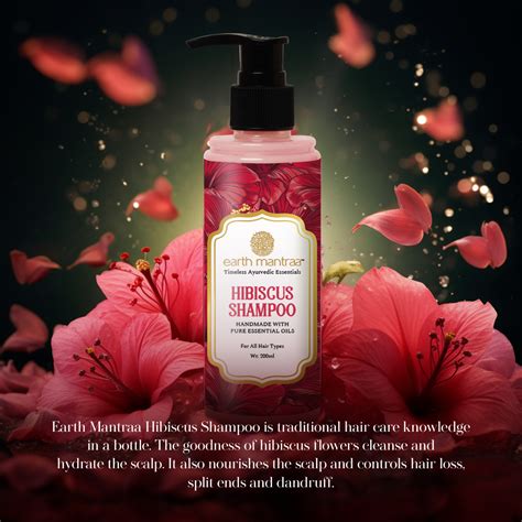 Hibiscus Shampoo For Healthy Hair Earth Mantraa