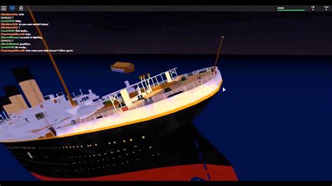 Roblox Titanic Wreck