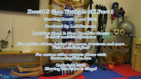 David S Gym Trampling 4k Part 1 Ladsfeet And Tickling Clips4sale