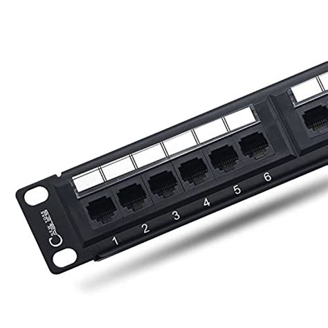 Newyork Cables 48 Port Patch Panel Cat6 Rackmount Or Wall Mount Rj45