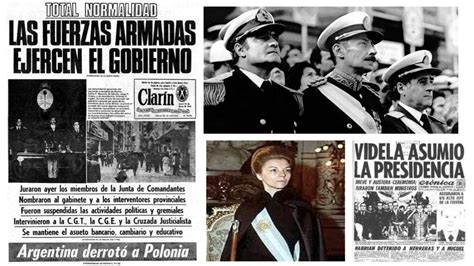 Golpe Militar Del 1976 Primera Etapa Del Proceso De Reorganización N…