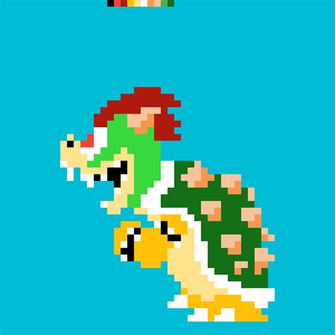 Pixilart - Modern 8-bit Bowser by Bubb13