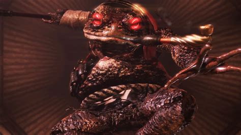 Nioh Giant Toad Boss Fight P Fps Youtube