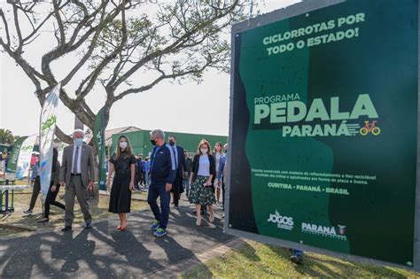 Estado lança o Programa Pedala Paraná 80 ciclorrotas DETRAN PR