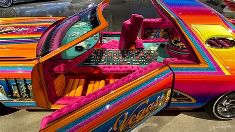 I Witnessed A Stunning Vegas-Themed Lowrider With Real Slot Machines