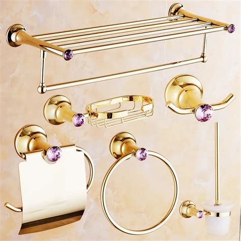 Bathroom Accessories In Gold Or Brass Colour Everything Bathroom