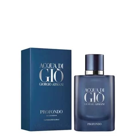 Acqua Di Gi Profondo Eau De Parfum Giorgio Armani Acqua Di Gi