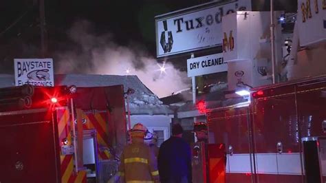 Crews Battle 3 Alarm Fire Overnight