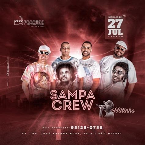 Show Sampa Crew Em S O Paulo Sympla