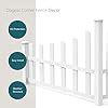 Amazon Ecoopts Piece Corner Picket Fence Vinyl New England