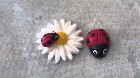 TUTO FIMO POLYMERE LA COCCINELLE FACILE IDEE CREATIVE YouTube