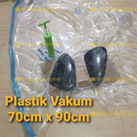 Jual Cm X Cm X Cm Plastik Vakum Vacuum Bagging Manual Alat Bantu