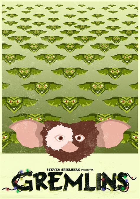 "Gremlins" movie posters on Behance