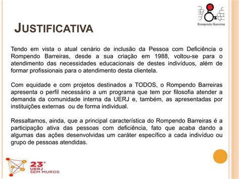 Programa Rompendo Barreiras Ppt