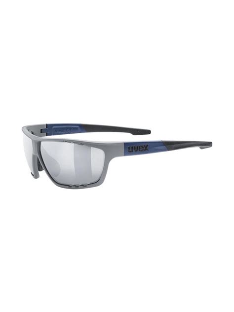 Uvex Sportstyle 233 P Ανδρικά Γυαλιά Ηλίου Smoke Mat Polarized