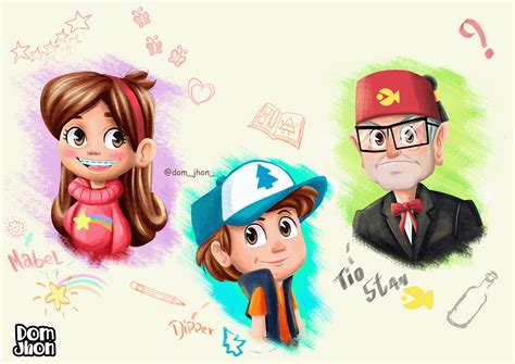 Gravity Falls Behance