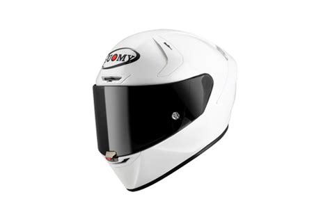 Casque Suomy Sr Gp Evo Uni Blanc Perle Brillant K S W Tgp