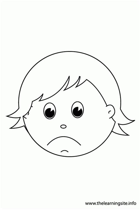 Free Sad Coloring Page, Download Free Sad Coloring Page png images ...