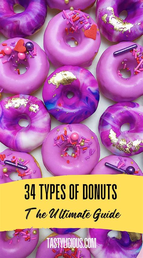 Types Of Cream Filled Donuts Best Types Of Donuts Types Of