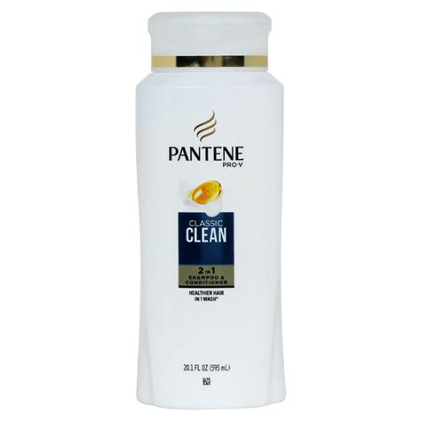 Pantene Pro V Classic Clean 2in1 Shampoo And Conditioner 595ml