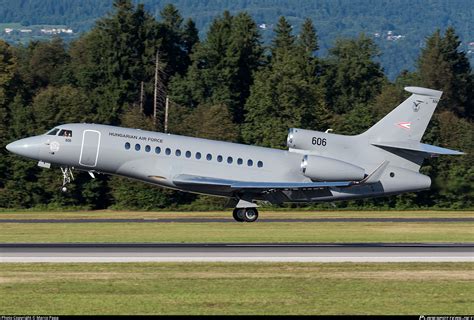 606 Hungarian Air Force Dassault Falcon 7X Photo By Marco Papa Sky