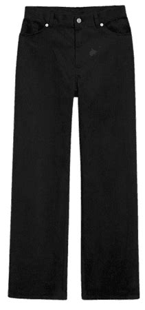 Balenciaga Balenciaga Wide Leg Rib Knit Trousers Farfetch ShopLook