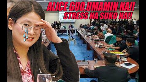 ALICE GUO HINDE NA SUMIPOT SA HEARING DAHIL MERON NA NAMN BAGONG