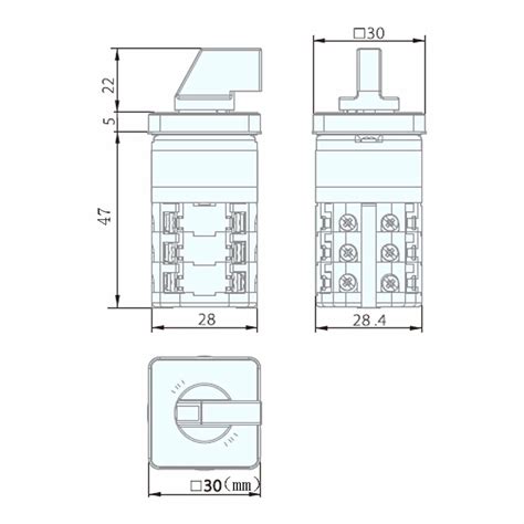 Zh A Kedu V V V Position Universal Electric Cam Switch Rotary