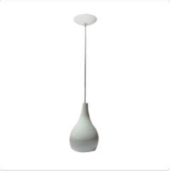 PENDENTE ALUMINIO NEPAL KIN LIGHT PD120 BRANCO Center Okinalar