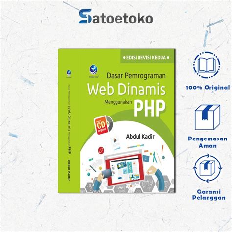 Jual Dasar Pemrograman Web Dinamis Menggunakan Php Cd Ed Revisi Kedua