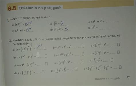 Czy wie ktoś jak zrobić te zadania z matematyki Ćwiczenia Matematyka