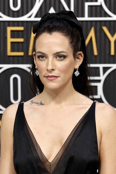 Riley Keough Wore A Super Sheer Goth Naked Dress