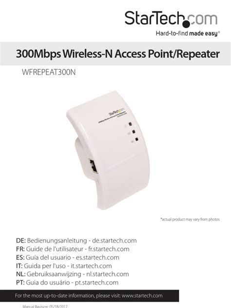 Repeater Manual Wi Fi Wireless Access Point