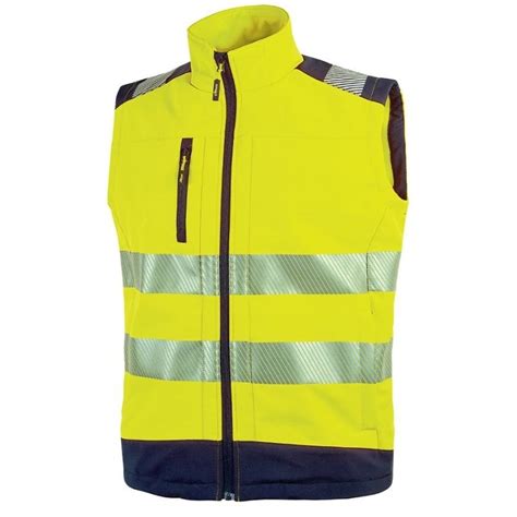 Gilet Da Lavoro Softshell Stretch Elasticizzato Alta Visibilit U Power Dany