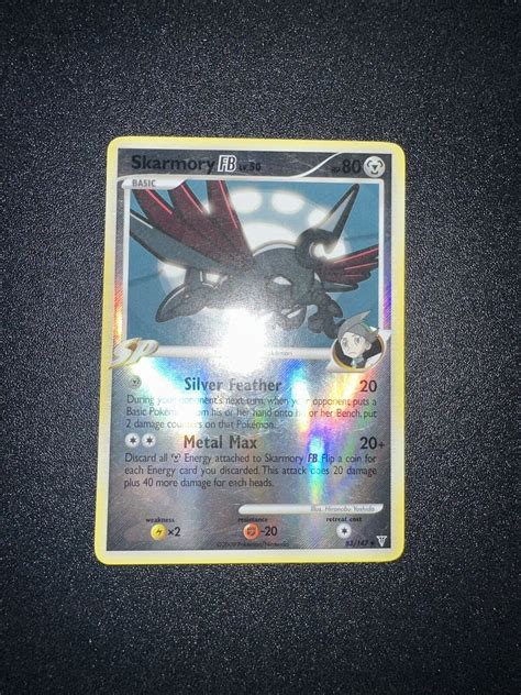 Pokémon TCG Skarmory FB 83 147 Supreme Victors Reverse Holo Uncommon NM