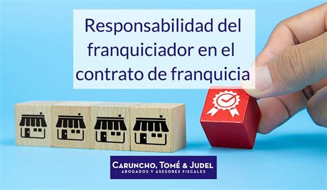 Responsabilidad Del Franquiciador En El Contrato De Franquicia Ctj