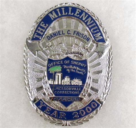 JACKSONVILLE FLORIDA POLICE CORRECTIONS OFFICER MILLENNIUM 2000 POLICE ...