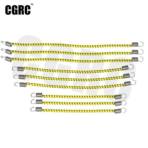 9 St Cke RC Auto Dach Gep Ck Rack Nylon Elastische Seil F R 1 10