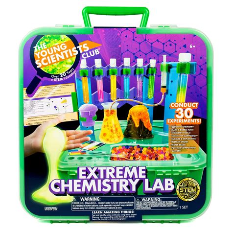 Buy The Young Scientists Club Extreme Chemistry Lab, DIY Chemistry ...