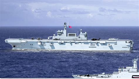 Chinas Latest Type 075 Vessel The Hainan In 60 Seconds Pakistan Defence